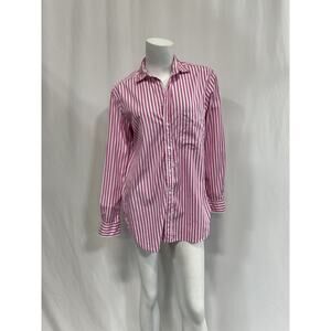 Frank & Eileen 'Joedy' Pink Long Sleeve Shirt Size XS